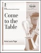 Come to the Table Handbell sheet music cover